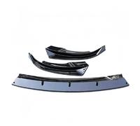 Remplacement du pare-chocs avant Lame de pare-choc pour avant pour Tesla, modèle 3 2023 et Y 2024, nouveau corps noir en carbone PP inférieur(Model Y Carbon Black)