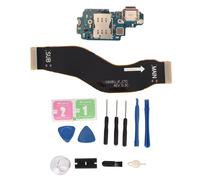Remplacement Du Port De Charge Pour Galaxy S22 Ultra 5g S908b N Version Ue Pcb Usb C Dock Connecteur Flex CâBle PièCe De RéParation Avec Kit D'outils