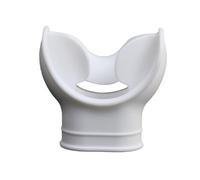 Remplacement du porte-parole de la buse de plongée - Pièce du régulateur de plongée en silicone, tube de respiration de plongée flexible | Ajustement de confort malléable, équipement sous-