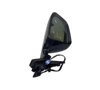 Remplacement du rétroviseur extérieur For Tesla Model Y 2020 2021 2022 2024 Side of the rearview mirror assembly(Left Black)