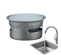 Remplacement du robinet de cuisine avec aérateur - Fixation à haut débit, adaptateur de bec anti-éclaboussures, installation de solution de confort de contrôle du à économie d'eau | Utilisation de