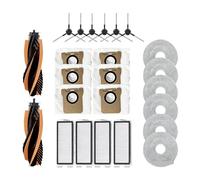 Remplacement Du Sac À Poussière En Tissu De Vadrouille De Filtre De Brosse Latérale Principale, Compatible Avec Les Accessoires D'aspirateur Robot JONR,P20 PRO /T5 Pro(15set)