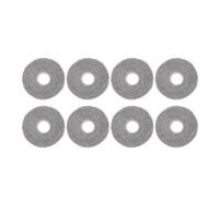 Remplacement du sac à poussière en tissus de vadrouille, Compatible avec Xiaomi ，5 Pro/OV21CN/X10 Plus/X20 Plus/M30S/M30 Pro sacs de chiffons de vadrouille, pièces d'aspirateur Robot(8pc Mop Cloths)