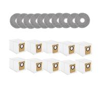 Remplacement Du Sac À Poussière En Tissus De Vadrouille, Compatible Avec Xiaomi 5 Pro/OV21CN/X10 Plus/X20 Plus/M30S/M30 Pro, Sacs De Chiffons De Vadrouille, Pièces D'aspirateur Robot(20pcs)