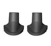 Remplacement du Support de Golf - Pieds en Caoutchouc de Paquet de Service Lourd 2, Conception Rapide | Les Pieds Noirs pour Les Supports de Sacs de Golf offrent Une Fonction antidérapante de Soutien