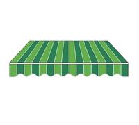 Remplacement du tissu du store rétractable,Auvents de terrasse en polyester,Plusieurs tailles,pour cour, balcon, restaurant, belvédère(8x9ft(2.5 * 2.7m))