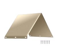 Remplacement du toit du kit de jeu externe, couverture de l'auvent, planification de remplacement étanche pour les ensembles, sillon du pirophonal anti-UV de 52 x 90 pouces pour la couverture de