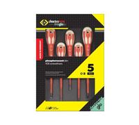 Remplacement du tournevis Dextro Vde Glo Slim, 5 parties T49283pd