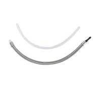 Remplacement du tube à lait en acier inoxydable pour machine à café Jura compatible avec l'adaptateur de boîtier de tuyau à lait WE8 E6 D6 Z8 Z6 pour une utilisation domestique et (Adaptateur HP1)
