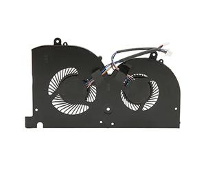 Remplacement du ventilateur CPU/GPU pour GS75, P75, MS 17G1, MS 17G2 : ventilateur de refroidissement pour ordinateur portable avec connecteur à 4 broches, ventilateur double (Ventilateur GPU)