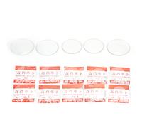 Remplacement du verre de la lentille en de montre, 26-33 mm, 15 pièces, arc arrière concave en surface, possède une lentille en verre de montre à forte résistance aux chocs pour outil de