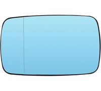 Remplacement du verre du rétroviseur extérieur Pour BMW Série 3 5 E39 E46 320i 330i 325 525i 1997-2005 Rétroviseur latéral chauffant en verre bleu(Left)