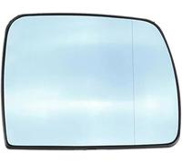 Remplacement du verre du rétroviseur extérieur Pour BMW X5 E53 1999-2006 Rétroviseur latéral chauffant en verre antibuée rétroviseur de porte(Bleu,Right)