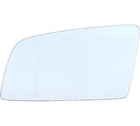 Remplacement du verre du rétroviseur extérieur Rétroviseur chauffant pour grand angle à 4 broches pour BMW Série 5 E60 E61 2003-2009 6 E63 E64 2004-2010(Left)