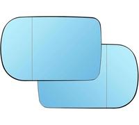 Remplacement du verre du rétroviseur extérieur Rétroviseur latéral chauffant bleu pour BMW Série 7 E38 5 E39 1995-2003(Left right)