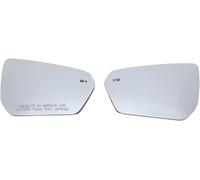 Remplacement du verre du rétroviseur Pour Chevrolet pour Equinox pour GMC pour Terrain 2018-2022 lentille rétroviseur latéral version américaine feu d'angle mort(Left Right)