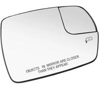 remplacement du verre du rétroviseur Rétroviseur chauffant pour Edge 2015-2018, verre de rétroviseur latéral blanc(Right)
