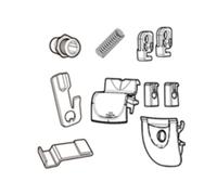 Shad System Sh39 Top Case Closure Noir