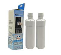 Remplacement For Distributeur De Filtre À Eau De Réfrigérateur, Compatible Avec LT1000P, MDJ64844601, AQUACREST AQF-FF48, ADQ747935, AGF80300704(2 Pcs)