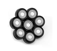 Remplacement for Têtes De Rasoir 5/6/7/8 Têtes De Remplacement for Poils De Barbe for Rasoir for Tête for Hommes Chauves Interf Universel(Black 8 for Blades)