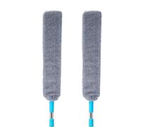 Remplacement Gap Duster, 2pcs Dusters Chiffon De Rechange Durable Flexible Flexion Arbitraire Microfibre Gap Duster Brush pour la Maison Coner Place(Gris)