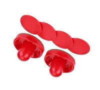 Remplacement léger en Plastique de rondelles de poussoirs de Hockey sur Glace de Gardien de But pour Le Jeu de Tables (Petite Taille 60mm)
