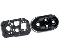 Remplacement Lentille Caméra Principal et Cadre pour Honor 200 Pro (ELP-AN00) Noir