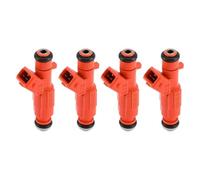 Remplacement l'injecteur carburant Injecteurs de carburant pour voiture, 4 pièces, pièces automobiles en plastique et métal pour Alfa pour Romeo 156