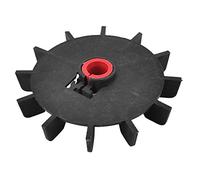 Remplacement Noir En Plastique Intérieur Dia 15mm 12 Turbine Moteur Ventilateur Aube
