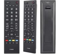 Remplacement Nouvelle Telecommande Universelle Ct-90326 Pour Toshiba Tv, Compatible Avec Ct-90380 Ct-90386 Ct-90336 Ct-90351 [H390]