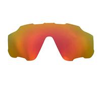 Remplacement oakley Jaw-breaker OO9290 Sunglass / 1,5 mm polarisé/facile à installer (red)