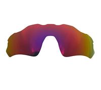 Remplacement oakley Radar EV Path OO9208 Sunglasses/1,5 mm polarisé/facile à installer (dark red)