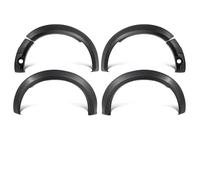 Remplacement Parties pour Ford pour Ranger Next Gen 2022-2024 Wildtrak Wildtrak-X Garde-Boue élargisseurs d'ailes passages Roue pour Voitures Double Cabine pièces Modification(Black-with Sensor Hole)