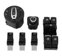 Remplacement Parties Pour VW Pour Golf 5 6 Mk5 6 Pour Jetta 5 6 Pour P&assat B6 Pour T&ouran Interrupteur Phare De Voiture Interrupteur De Lève-vitre 5Nd941431A 5Nd959565B Accessoires