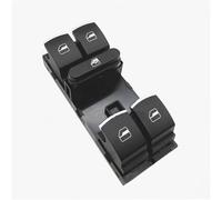 Remplacement Parties Pour VW Pour Golf MK5 MK6 Pour Tiguan Pour T&ouran Pour Gti CC 2003-2011 Feu Rouge Interrupteur Fenêtre Maîtresse 5ND959857 5K4959857 5ND959855 Accessoires(With Chrome)