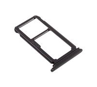 'Remplacement Plateau logement traîneau Micro SD + Porte Nano carte SIM "Black" pour "Huawei p10 plus noir