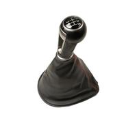 Remplacement Pommeau De Vitesse Pour Seat Leon II Toledo III Altea XL | Rouge/noir,Plastique ABS/Cuir PU,Design Léger,Résistant aux Chocs,Construction Robuste
