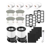 Remplacement pour aspirateur Shark IP3251, IP3253 sans fil PowerDetect, 2 filtres de station d'accueil auto-vides, 4 filtres pré-moteur, 2 filtres post-moteur pour aspirateur portable, 4 filtres