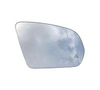 Remplacement pour Benz S-Class W222 2014-2019 Verre de Rétroviseur,Glace de Rétroviseur Chauffant Gauche Ou Droit avec Plaque D'appui Aide à L'angle Mort,Right