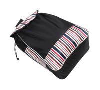 Remplacement pour Chariot de Courses Pliable Noir Oxford | Fixation Simple, Poignées Renforcées, Compartiments Latéraux Doubles, Usage Supermarché et Coffre, Réutilisable