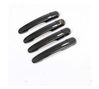 Remplacement pour Hyundai I30 2007-2011 pour FD 2008 2009 2010 Chrome Carbon Fiber Car Door Handle Cover Trim Car Stickers Overlay Car Outdoor Door Grips (Taille : Noir 2 Keyholes)(Bla