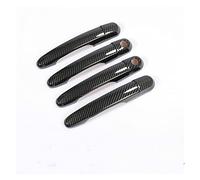 Remplacement pour Hyundai I30 2007-2011 pour FD 2008 2009 2010 Chrome Carbon Fiber Car Door Handle Cover Trim Car Stickers Overlay Car Outdoor Door Grips (Taille : Noir 2 Keyholes)(Bla
