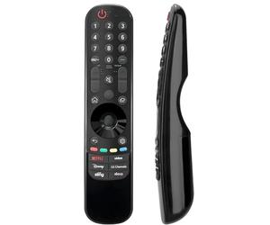 Remplacement pour LG TV Remote, pour Tous 2019-2024 LG Télécommande pour Smart TV, Compatible avec MR20/21/22/23/24GA Magic Remote (Pas de Voix Pas de Fonction de pointeur)
