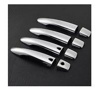 Remplacement pour Nissan pour Qashqai J11 2014-2020 Couvercle de poignée de porte chromée, couvercle de cuvette, cadre de garniture pour clé intelligente, accessoires de poignée extérieure de voiture