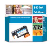 Remplacement pour Tête d'impression d'encre HP 940, Tête d'impression C4900A C4901A pour Imprimantes HP OFFICEJET PRO8500 8500A 8000A,C4900A-1 Pack