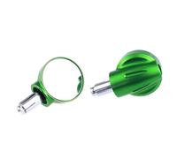 Remplacement Rearview Rétroviseur Latéral De Moto Rond avec Prise pour H&Onda Varadero XL 1000 125, Grand Angle, Réglable Et Convexe. Guidon Réflecteur(Vert)