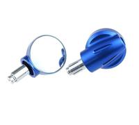Remplacement Rearview Rétroviseur Latéral Rotatif pour Moto pour H&Onda Monkey 125 Z125 MSX125, Grand Angle, Réglable Et Anti-Angle Mort. Guidon Réflecteur(Bleu)