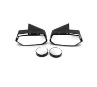Remplacement Rearview Rétroviseur Moto pour Y&amaha Xmax 250 300 2023 2024, Kit De Rétroviseurs Avant Convexes, Angle Réglable, Rétroviseurs Latéraux Blancs. Guidon Réflecteur