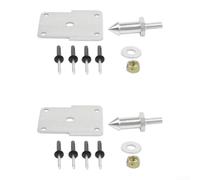 Remplacement Siège Léger Pour Ranger pour 4x4 Électrique Remplacement | Alliage pour aluminium pour robuste, longue durée de vie, pour réparations lourdes, finition argentée