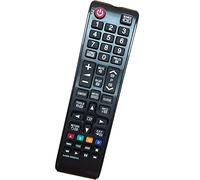 Remplacement Telecommande Universelle Samsung Télécommande Samsung AA59-00602A pour Samsung UE22ES5000 UE26EH4000 W UE32EH4003 W UE32EH5000 W UE40EH5000 W PS43E450 A1W - Aucun Réglage Requis